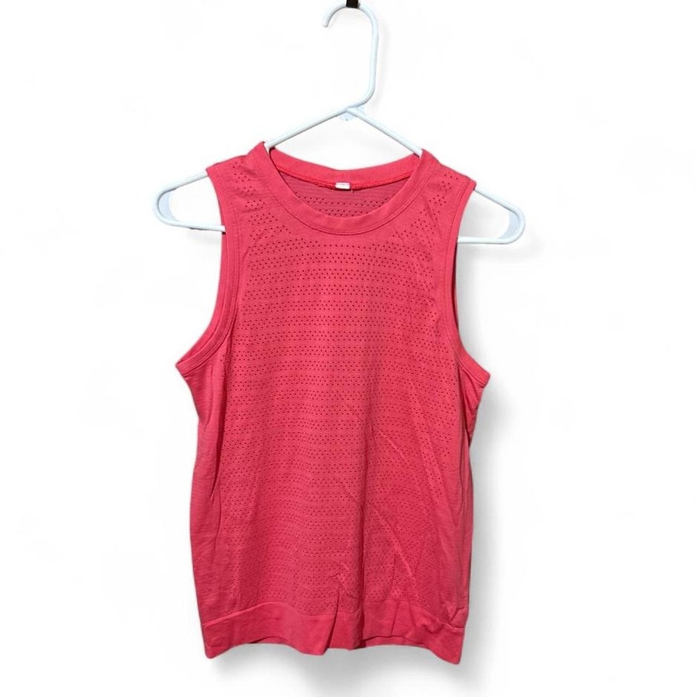 Lululemon Breeze By Muscle Tank II - Red - S